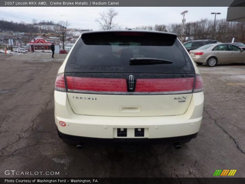 Creme Brulee Metallic / Medium Camel 2007 Lincoln MKX AWD