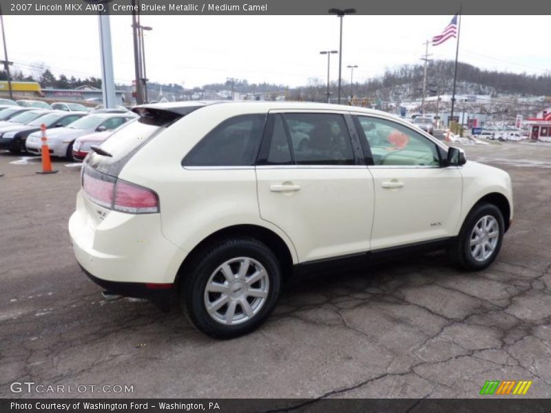 Creme Brulee Metallic / Medium Camel 2007 Lincoln MKX AWD