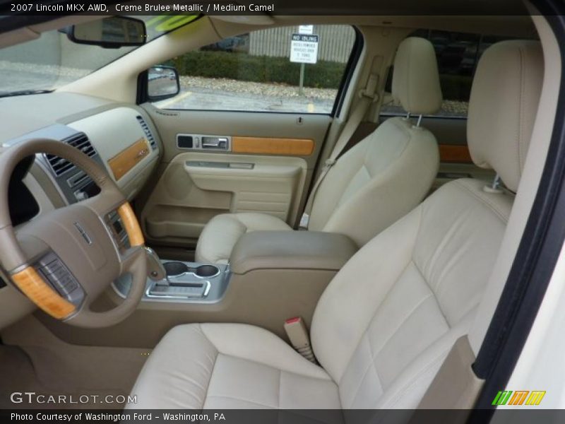 Creme Brulee Metallic / Medium Camel 2007 Lincoln MKX AWD