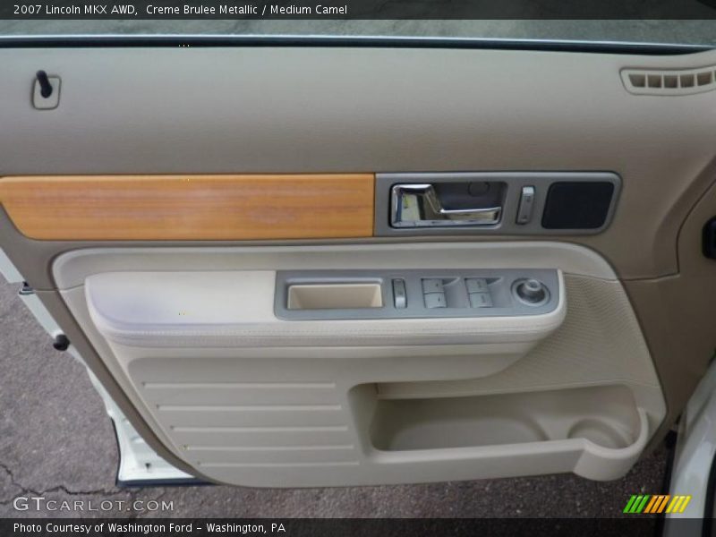 Creme Brulee Metallic / Medium Camel 2007 Lincoln MKX AWD