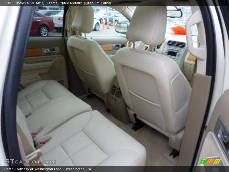 Creme Brulee Metallic / Medium Camel 2007 Lincoln MKX AWD