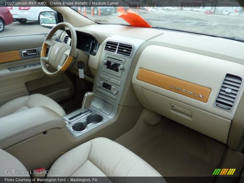 Creme Brulee Metallic / Medium Camel 2007 Lincoln MKX AWD