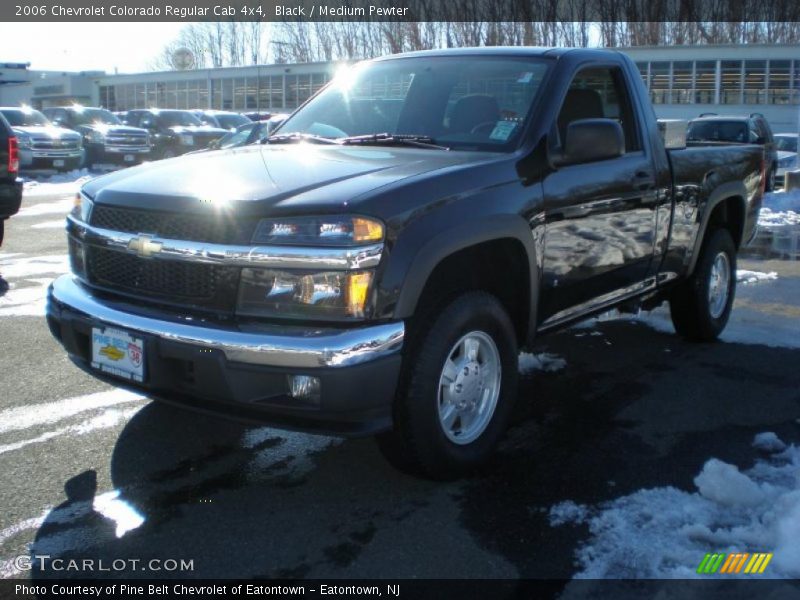 Black / Medium Pewter 2006 Chevrolet Colorado Regular Cab 4x4