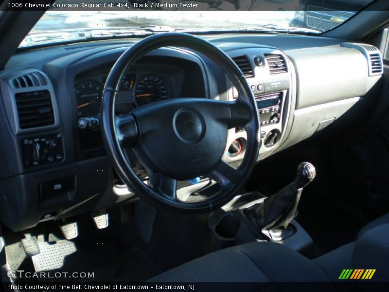 Black / Medium Pewter 2006 Chevrolet Colorado Regular Cab 4x4