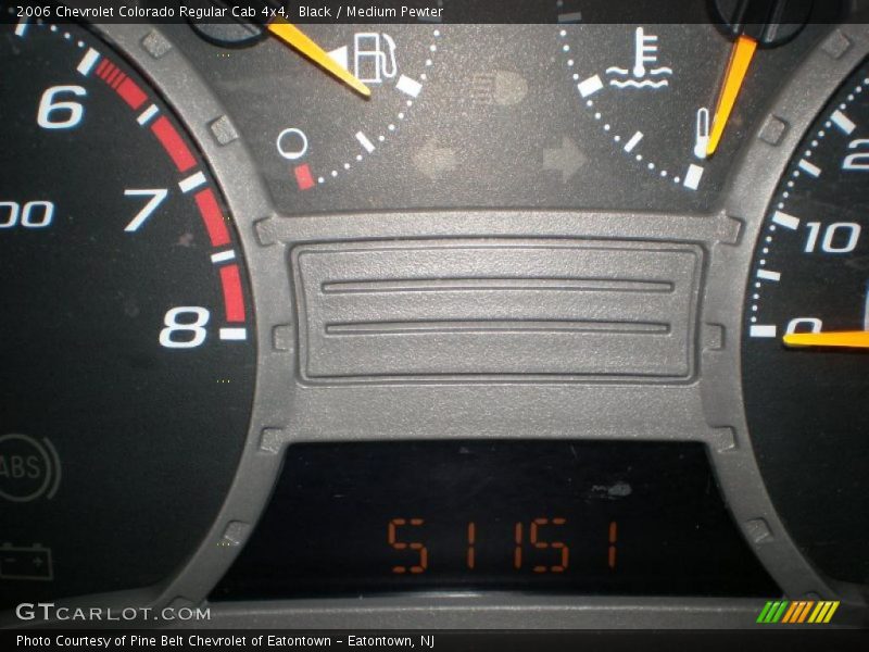 Black / Medium Pewter 2006 Chevrolet Colorado Regular Cab 4x4