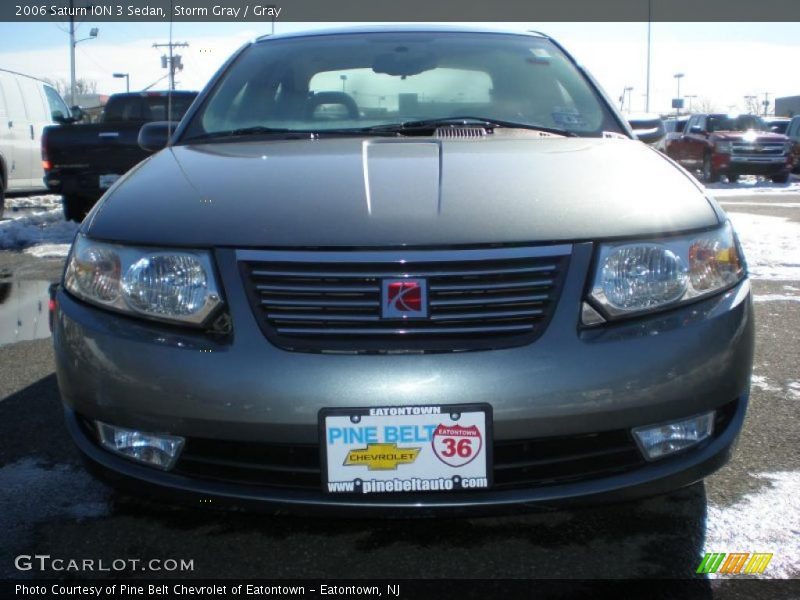 Storm Gray / Gray 2006 Saturn ION 3 Sedan