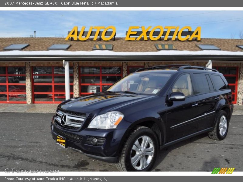 Capri Blue Metallic / Macadamia 2007 Mercedes-Benz GL 450