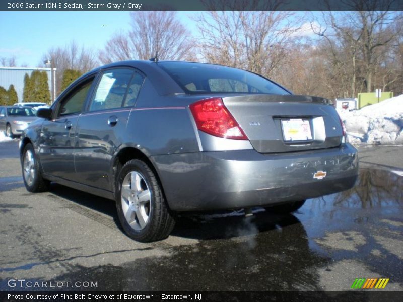 Storm Gray / Gray 2006 Saturn ION 3 Sedan