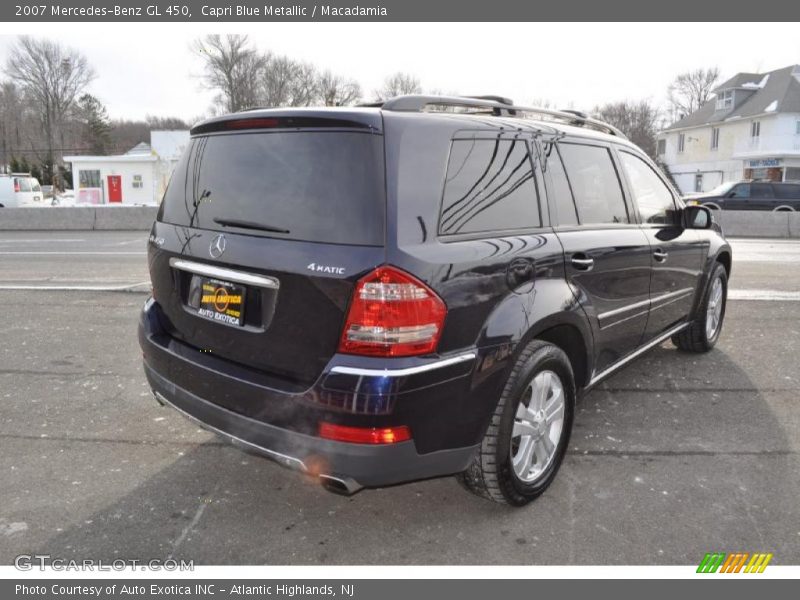 Capri Blue Metallic / Macadamia 2007 Mercedes-Benz GL 450