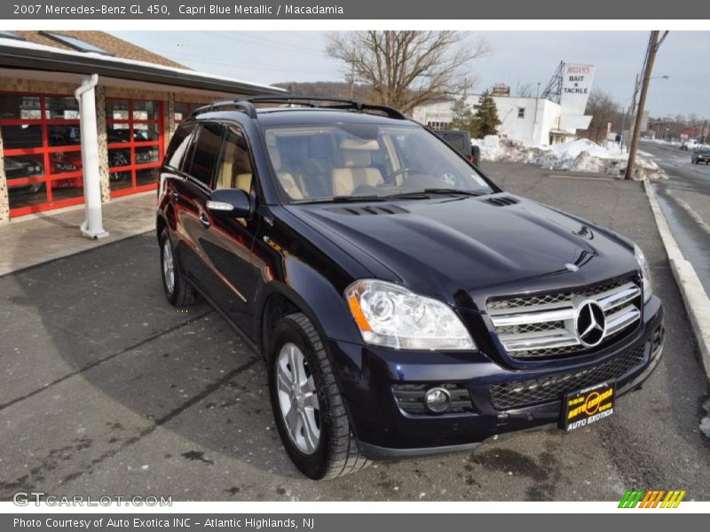 Capri Blue Metallic / Macadamia 2007 Mercedes-Benz GL 450