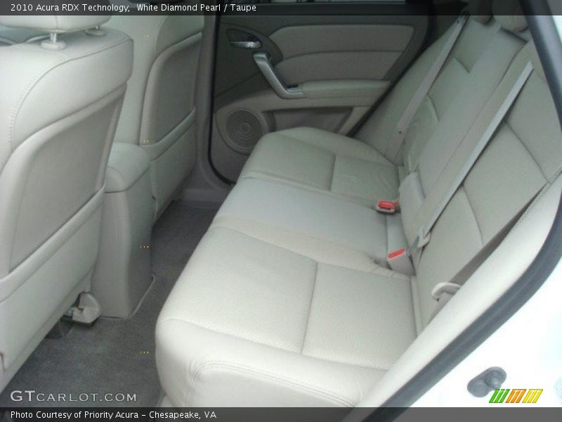  2010 RDX Technology Taupe Interior
