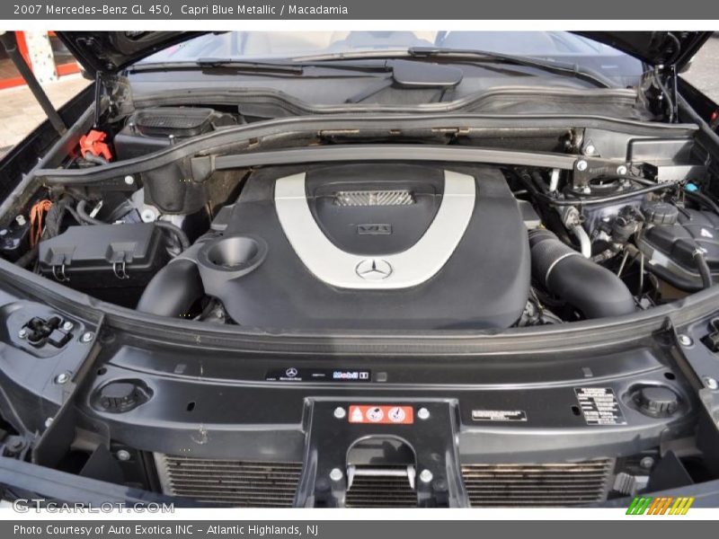 Capri Blue Metallic / Macadamia 2007 Mercedes-Benz GL 450