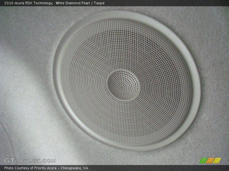 White Diamond Pearl / Taupe 2010 Acura RDX Technology