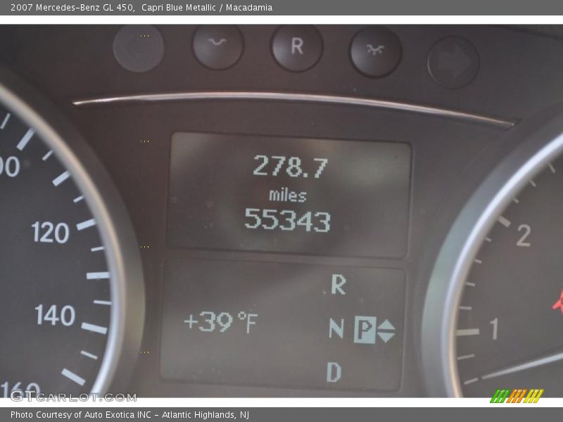 Capri Blue Metallic / Macadamia 2007 Mercedes-Benz GL 450