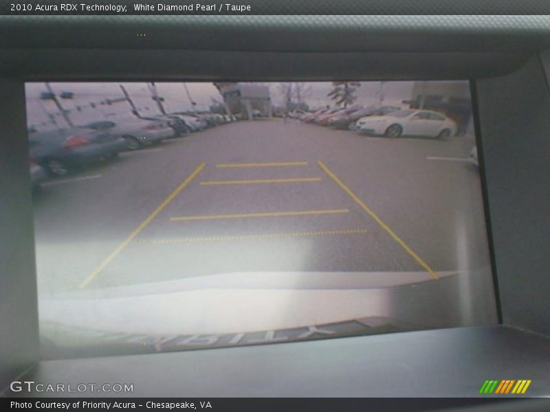 White Diamond Pearl / Taupe 2010 Acura RDX Technology