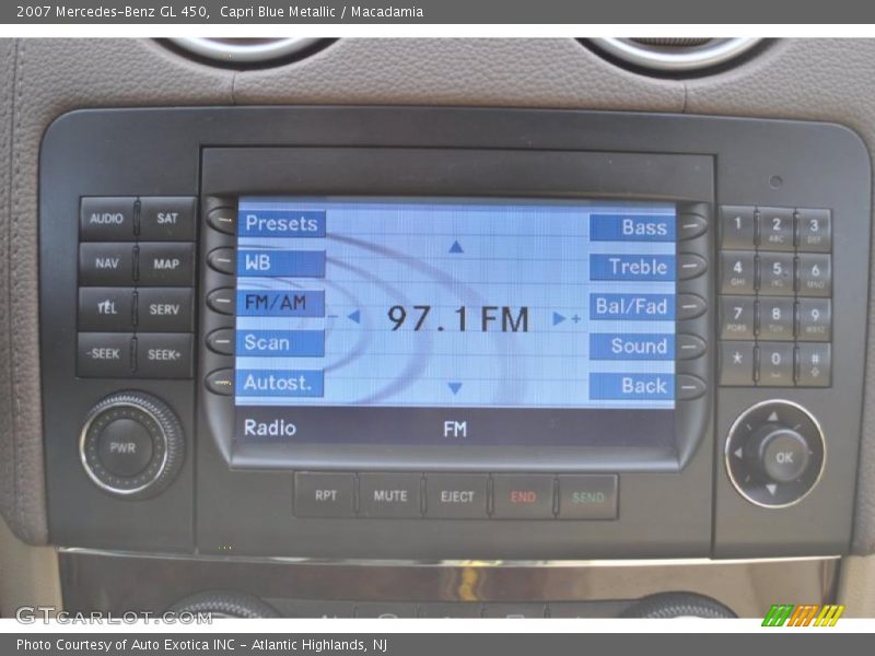 Capri Blue Metallic / Macadamia 2007 Mercedes-Benz GL 450
