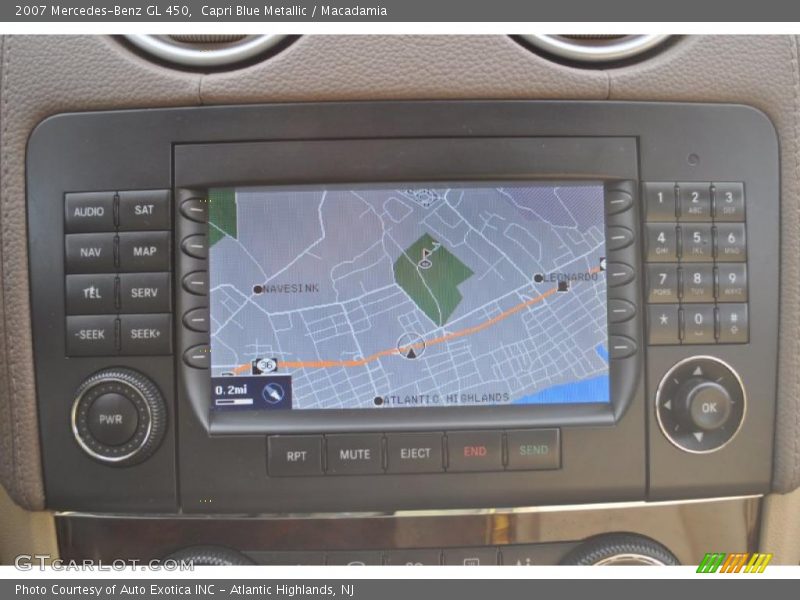 Capri Blue Metallic / Macadamia 2007 Mercedes-Benz GL 450