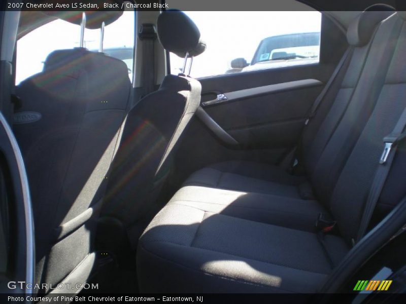 Black / Charcoal Black 2007 Chevrolet Aveo LS Sedan