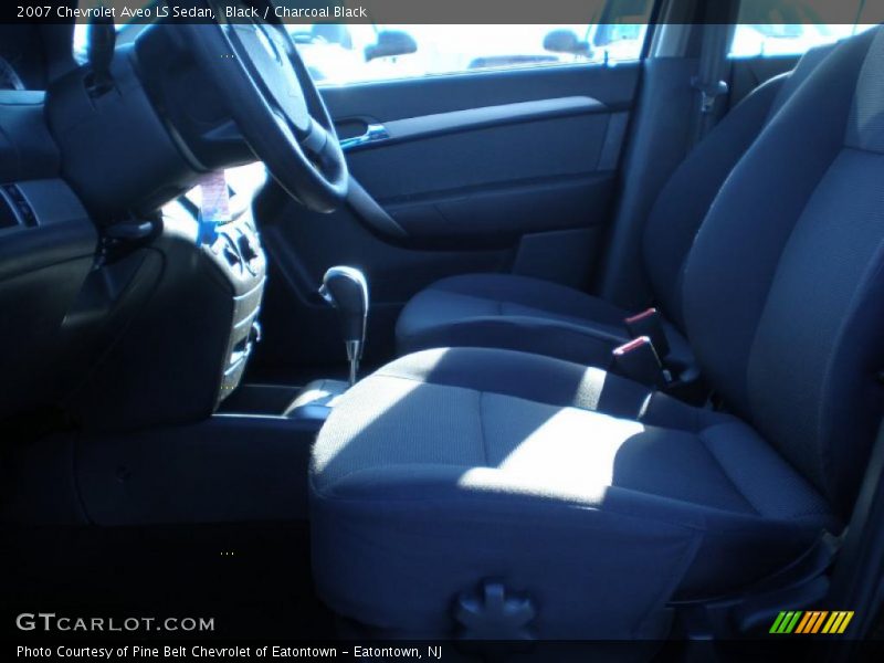 Black / Charcoal Black 2007 Chevrolet Aveo LS Sedan