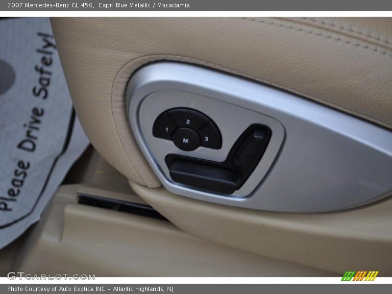 Capri Blue Metallic / Macadamia 2007 Mercedes-Benz GL 450