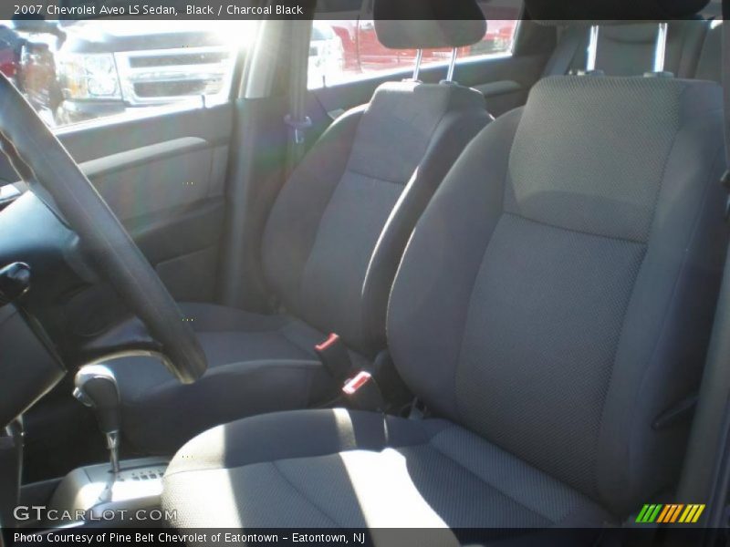 Black / Charcoal Black 2007 Chevrolet Aveo LS Sedan