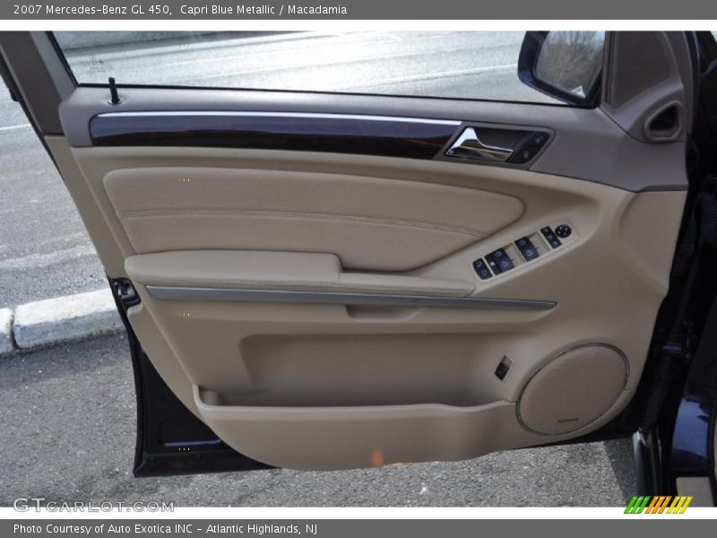 Capri Blue Metallic / Macadamia 2007 Mercedes-Benz GL 450