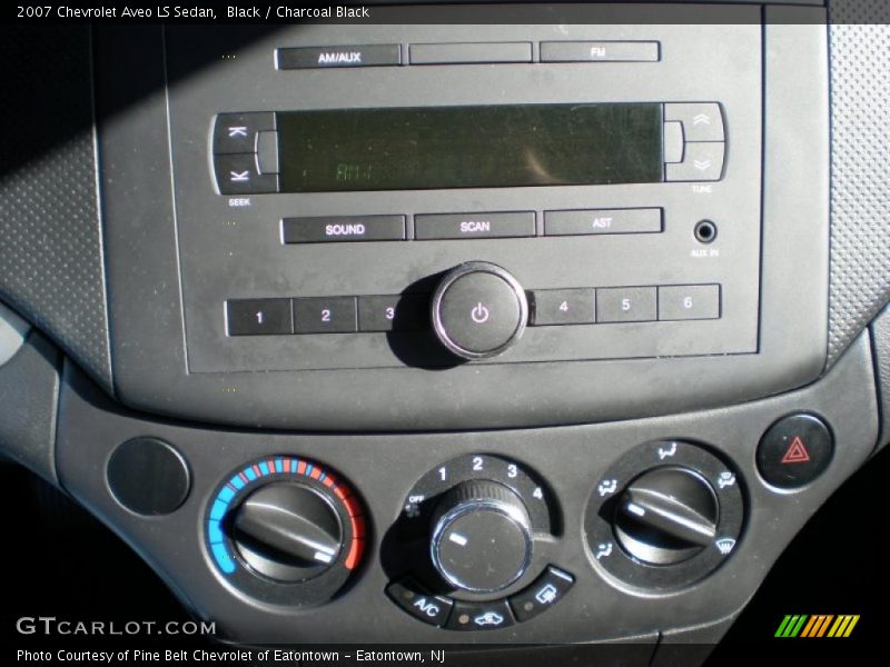 Black / Charcoal Black 2007 Chevrolet Aveo LS Sedan