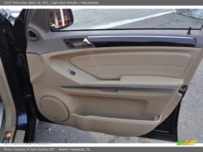 Capri Blue Metallic / Macadamia 2007 Mercedes-Benz GL 450