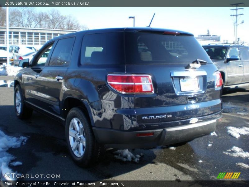Midnight Blue / Gray 2008 Saturn Outlook XE