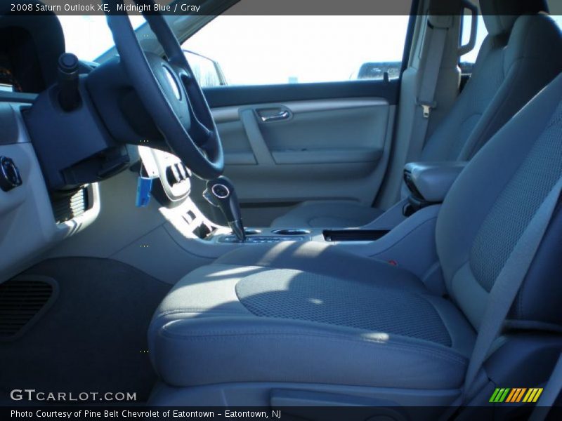 Midnight Blue / Gray 2008 Saturn Outlook XE