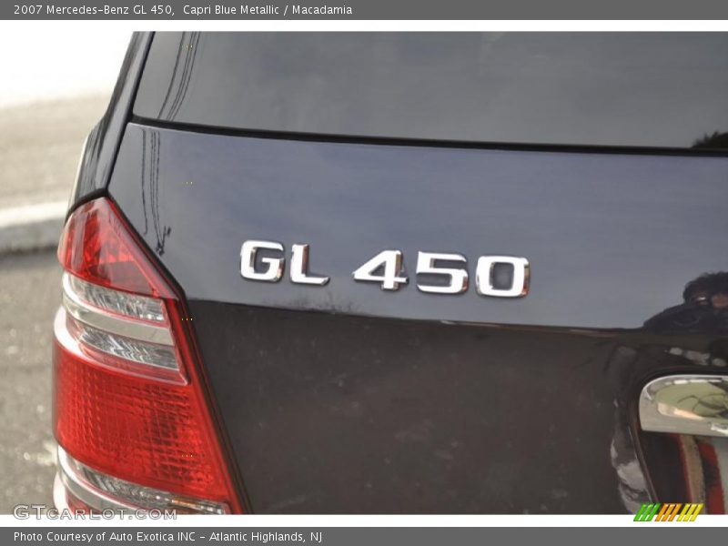 Capri Blue Metallic / Macadamia 2007 Mercedes-Benz GL 450