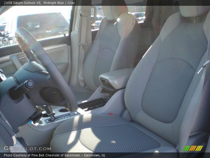 Midnight Blue / Gray 2008 Saturn Outlook XE