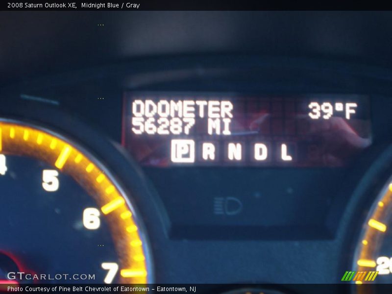 Midnight Blue / Gray 2008 Saturn Outlook XE