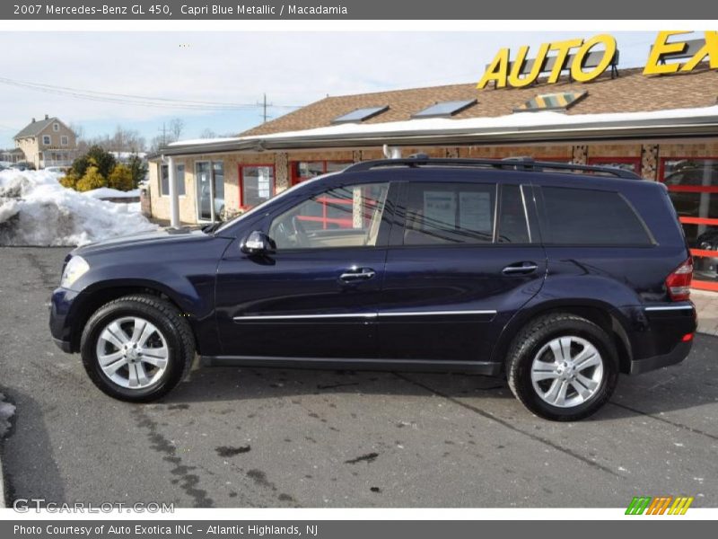 Capri Blue Metallic / Macadamia 2007 Mercedes-Benz GL 450
