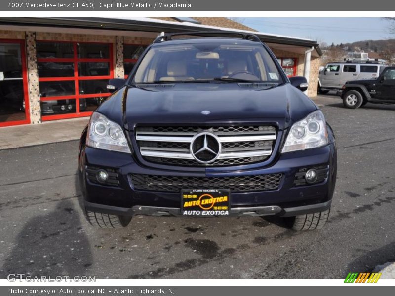 Capri Blue Metallic / Macadamia 2007 Mercedes-Benz GL 450