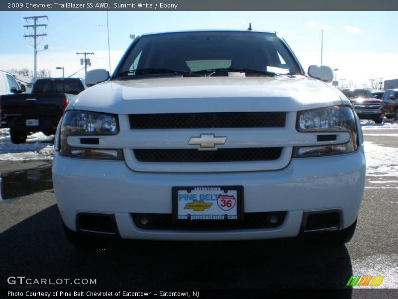 Summit White / Ebony 2009 Chevrolet TrailBlazer SS AWD