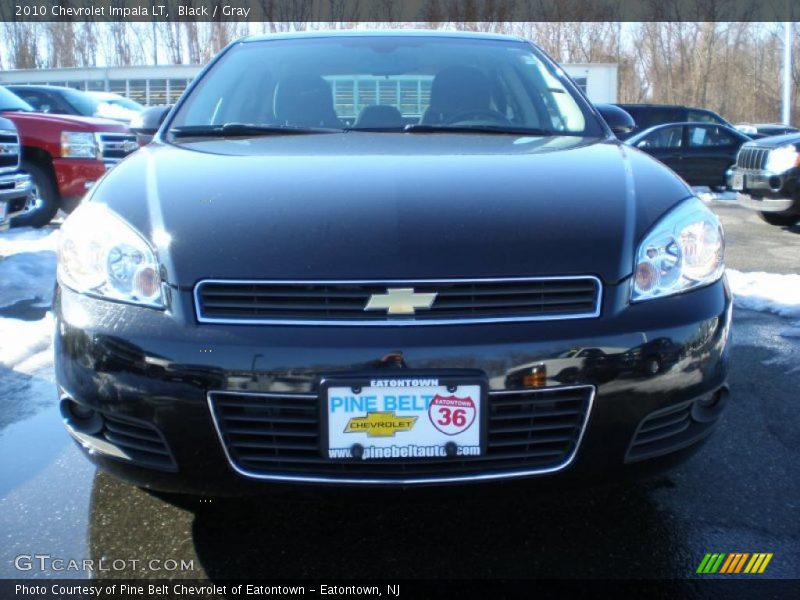 Black / Gray 2010 Chevrolet Impala LT