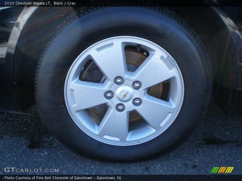 Black / Gray 2010 Chevrolet Impala LT
