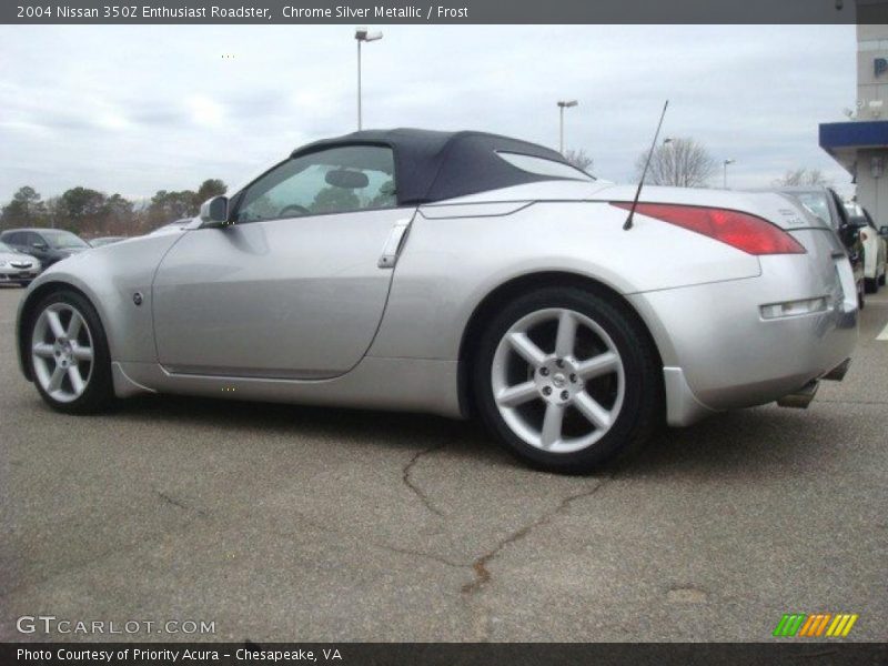Chrome Silver Metallic / Frost 2004 Nissan 350Z Enthusiast Roadster
