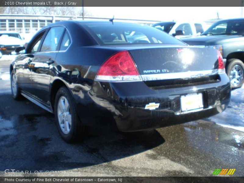 Black / Gray 2010 Chevrolet Impala LT