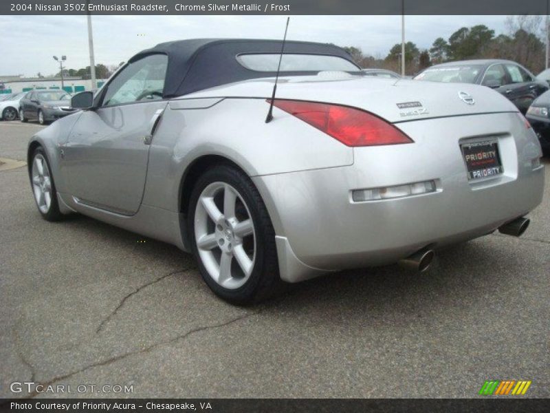 Chrome Silver Metallic / Frost 2004 Nissan 350Z Enthusiast Roadster
