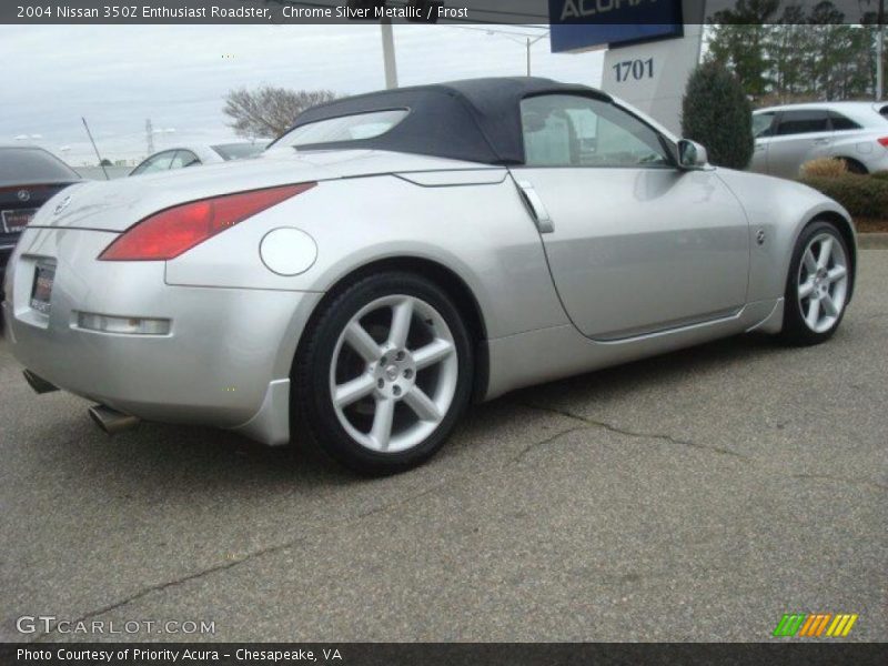 Chrome Silver Metallic / Frost 2004 Nissan 350Z Enthusiast Roadster
