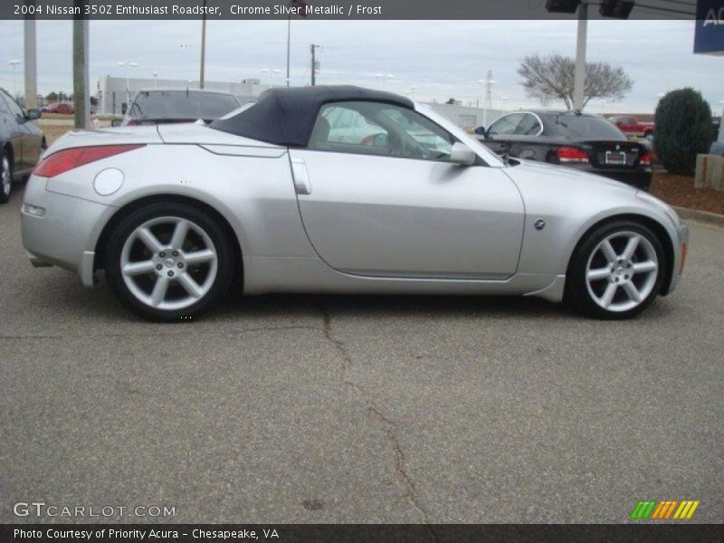 Chrome Silver Metallic / Frost 2004 Nissan 350Z Enthusiast Roadster