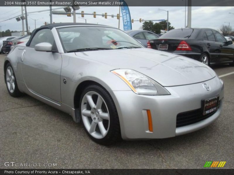 Chrome Silver Metallic / Frost 2004 Nissan 350Z Enthusiast Roadster