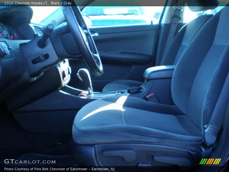 Black / Gray 2010 Chevrolet Impala LT