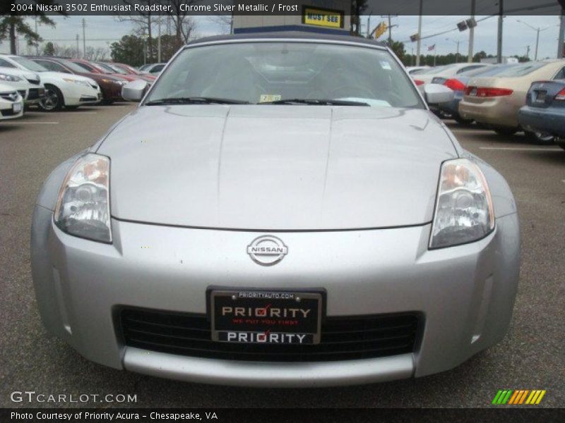 Chrome Silver Metallic / Frost 2004 Nissan 350Z Enthusiast Roadster