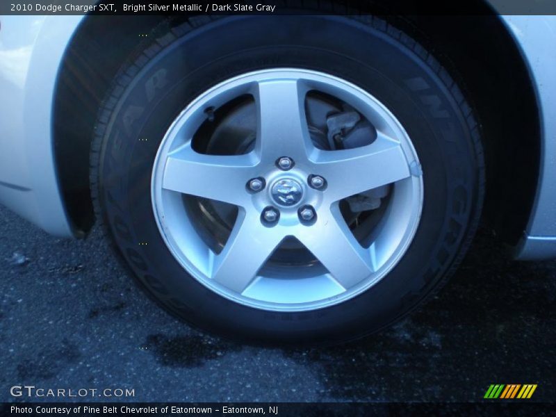 Bright Silver Metallic / Dark Slate Gray 2010 Dodge Charger SXT