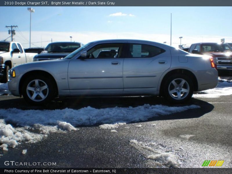 Bright Silver Metallic / Dark Slate Gray 2010 Dodge Charger SXT