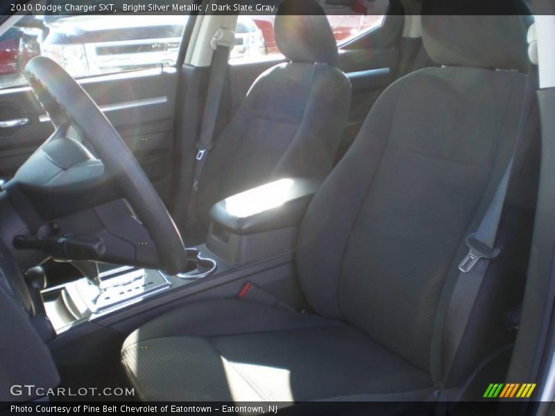 Bright Silver Metallic / Dark Slate Gray 2010 Dodge Charger SXT