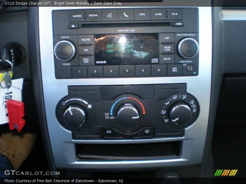 Bright Silver Metallic / Dark Slate Gray 2010 Dodge Charger SXT